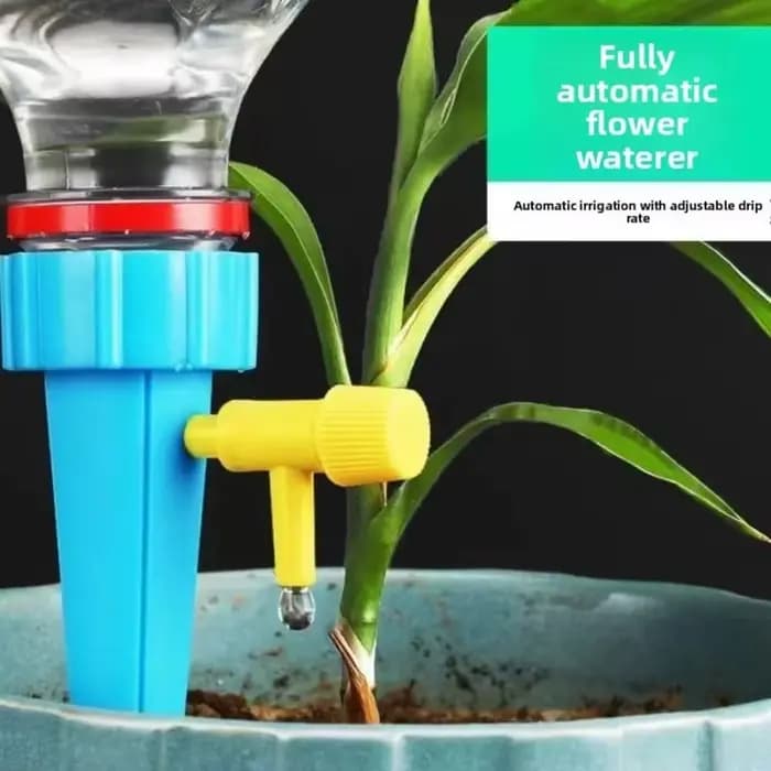 Lot de 12 dispositifs d'arrosage automatique pour plantes