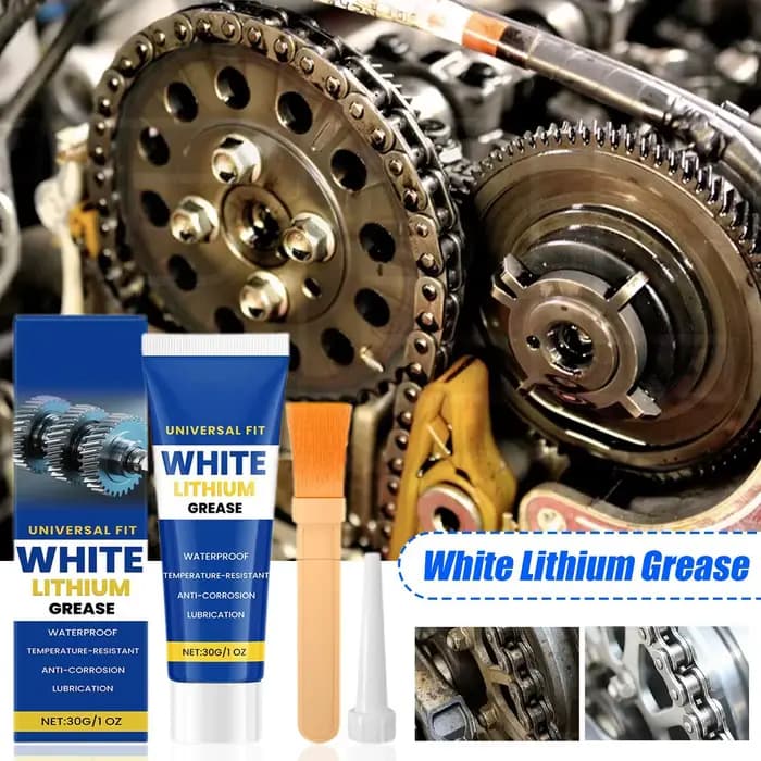 Lubrifiant à graisse au Lithium blanc