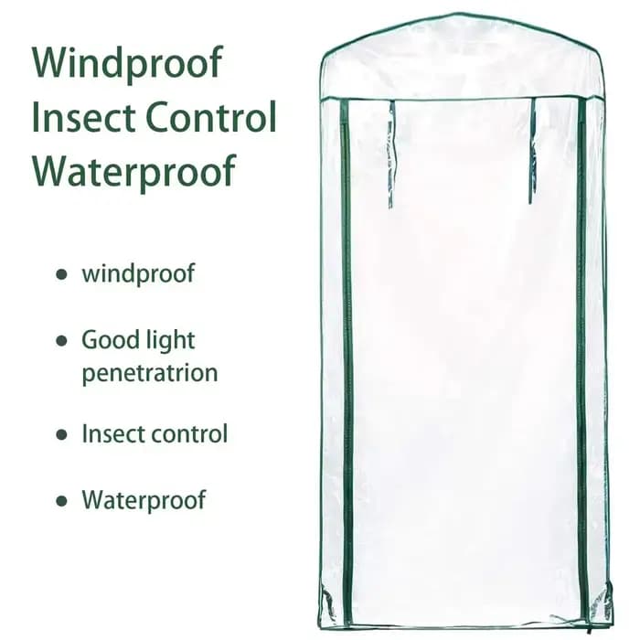 Mini-serre de jardin en PVC à cinq niveaux