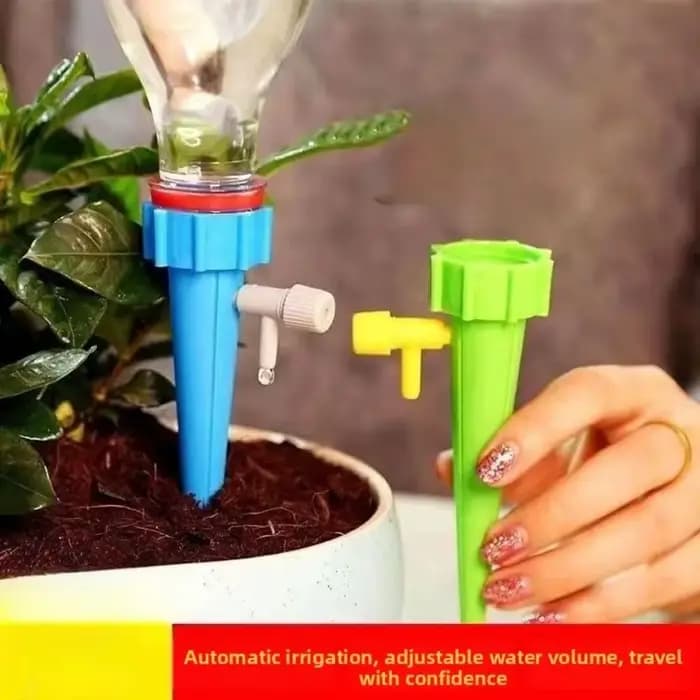 Lot de 12 dispositifs d'arrosage automatique pour plantes