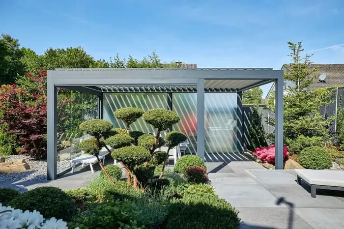Pergola pare-soleil extérieure 3x6 4x6