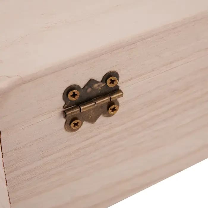 Boîte de rangement en bois S/M/L