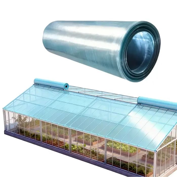 1 Rouleau de Panneau de Toiture en Polycarbonate Robuste et Grand Format, Résistant aux UV, Isolation Transparente, Panneau de Luminosité Diurne, Film Transparent pour Serre