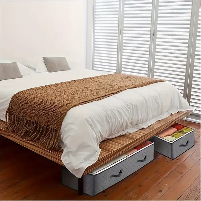Conteneurs de rangement sous le lit