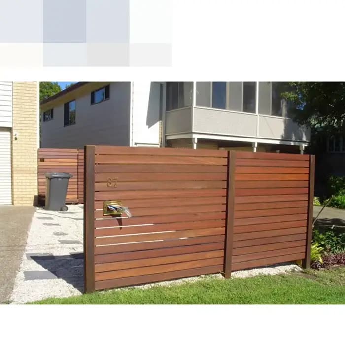 Panneau de clôture de jardin en métal
