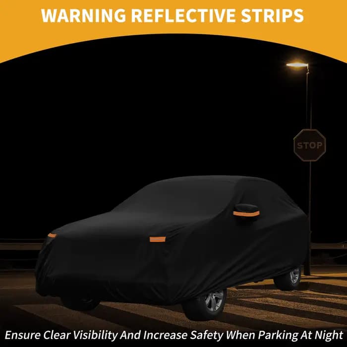 Motoforti Housse de voiture imperméable toutes saisons - Protection extérieure complète résistante aux UV pour Volvo XC40 2017-2022 210D-PU