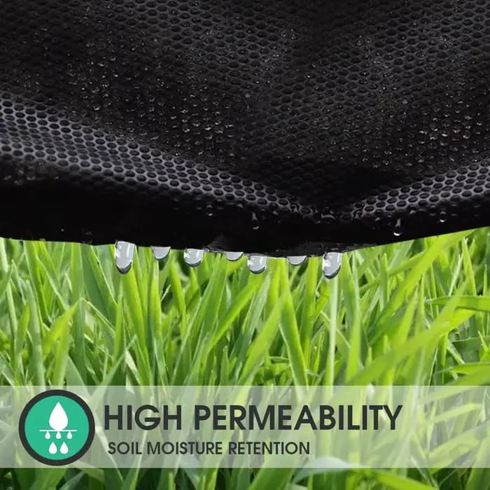 Film de paillis en tissu nickel able pour serre agricole avec trou