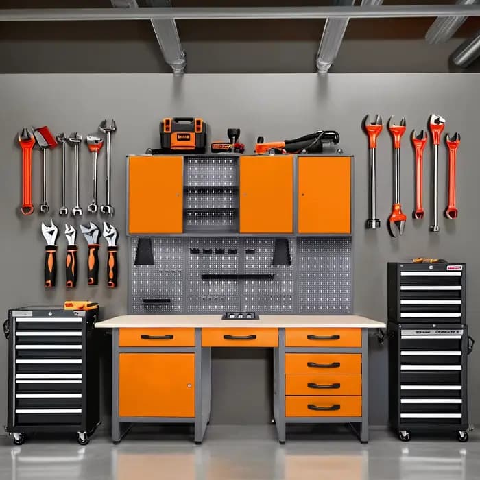 Armoire de Garage modulaire robuste