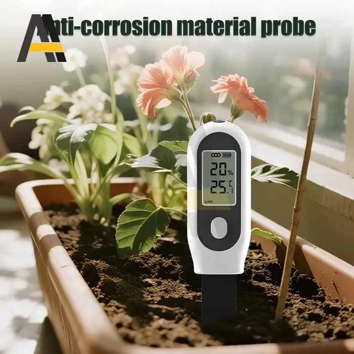 Humidimètre numérique pour sol avec écran LCD pour jardin