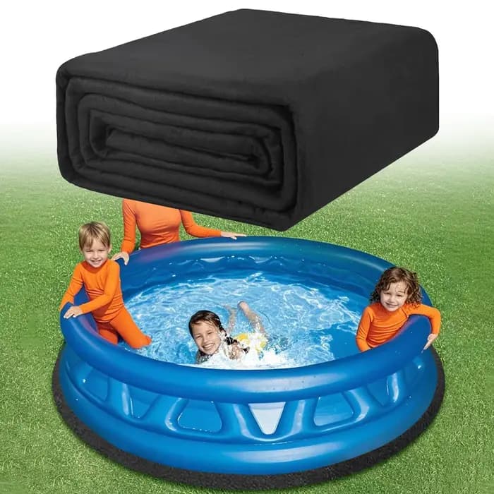 Tapis de protection pour piscine hors-sol