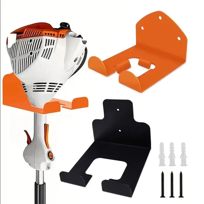Support mural pour tondeuse à gazon et outils de jardin – Organisateur de garage pour débroussailleuses