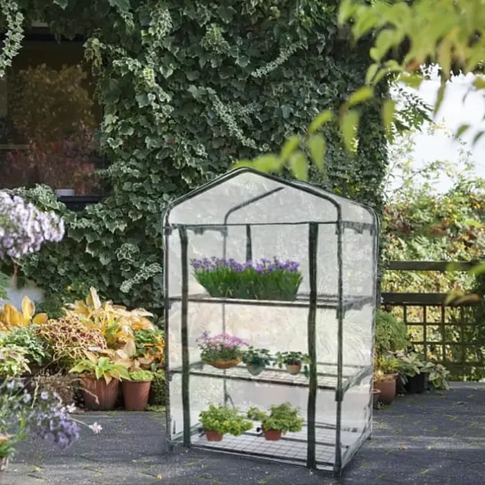 Couverture de serre transparente en PVC