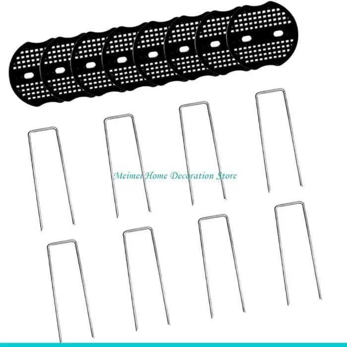 H7BF – piquets d'ancrage avec ancrages en polaire jardin en forme U