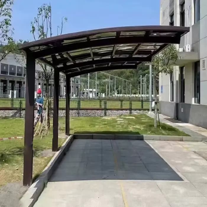 Maison Villa Gazebos jardin extérieur auvent tente moderne personnalisé Parking hangar parasol