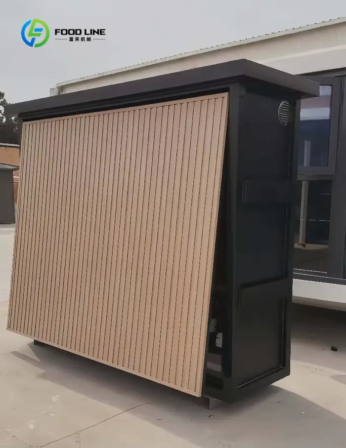 Cuisine Modulaire Extérieure Contemporaine Personnalisée Préfabriquée