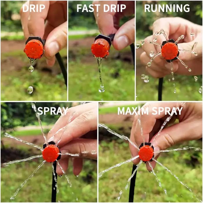 Système d'irrigation goutte-à-goutte pour serre