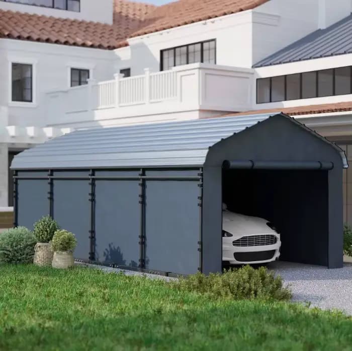 Abri de voiture extérieur robuste et imperméable