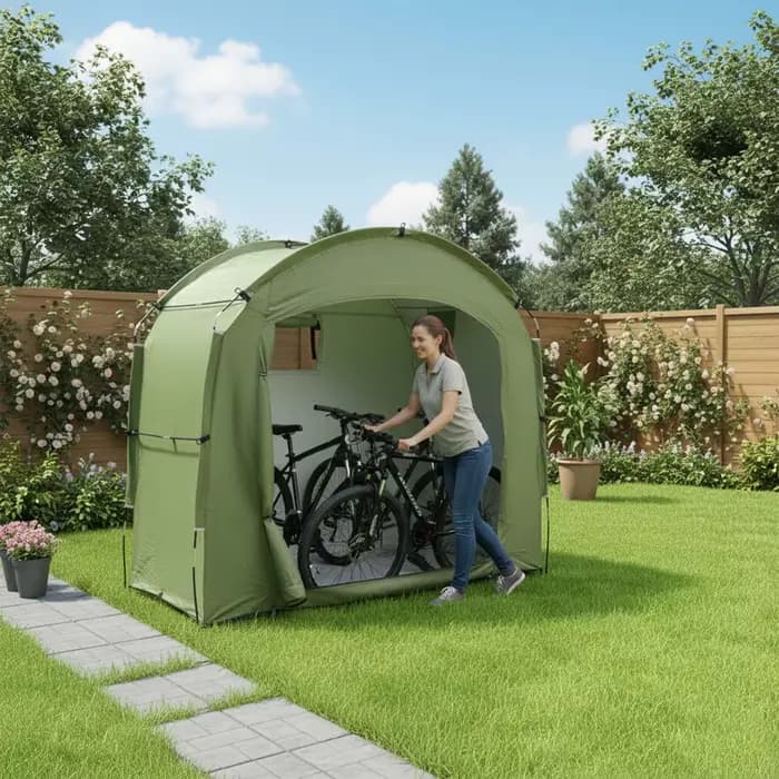 Tente abri pour vélo d'extérieur