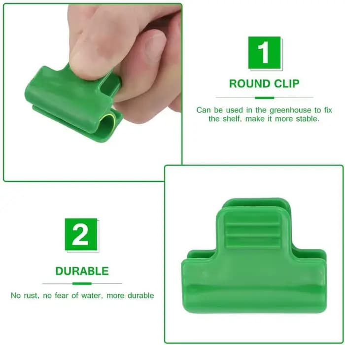Pinces à Film pour serre de jardin