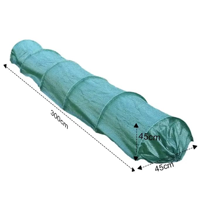 Tunnel de jardin en plastique pour serre agricole