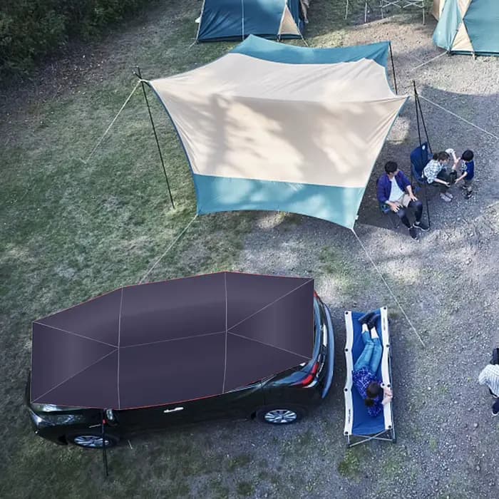 Abri de voiture mobile pliable