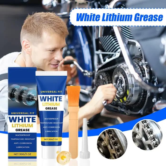 Lubrifiant à graisse au Lithium blanc