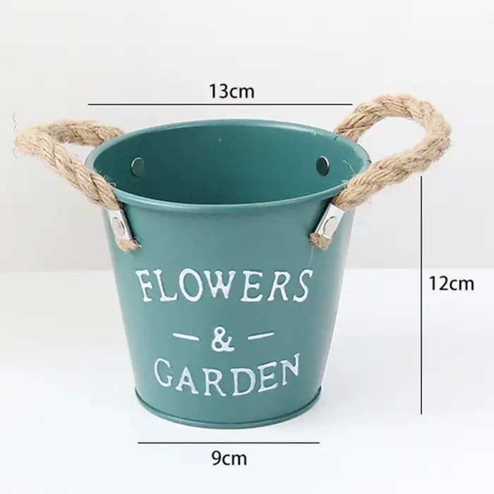 Pot de fleur rond polyvalent pour plantes de jardin