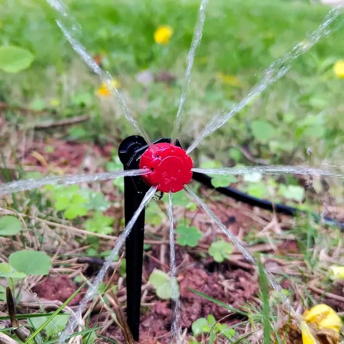 Système d'irrigation goutte-à-goutte pour serre