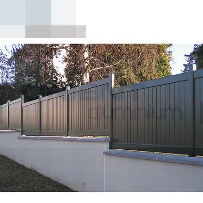 Décoration extérieure maison aluminium bassin de confidentialité jardin cour panneau de clôture écran