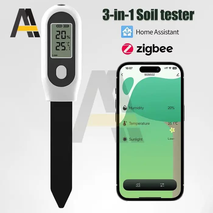Humidimètre numérique pour sol avec écran LCD pour jardin
