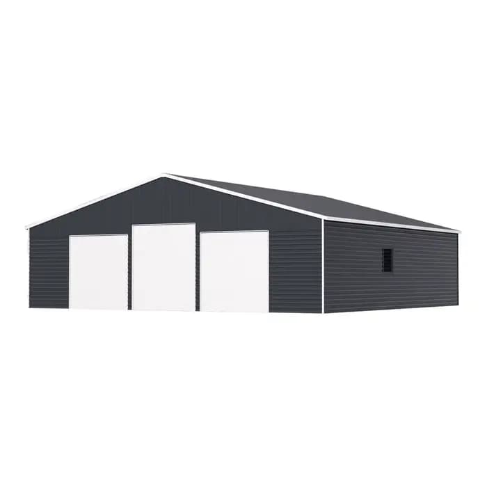 Structure de garage en acier galvanisé de haute qualité