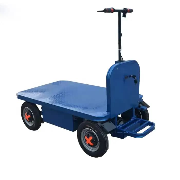 Chariot de rangement de jardin, chariot électrique polyvalent