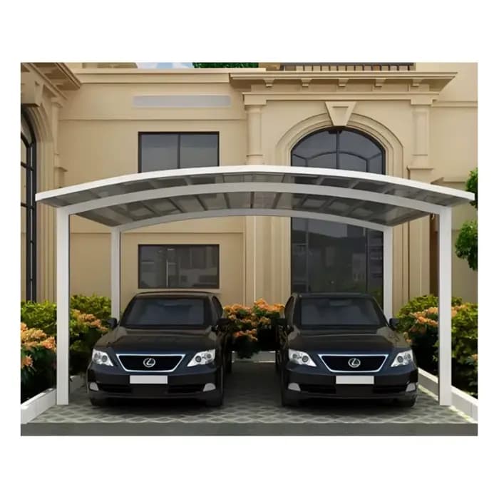 Abri de voiture en polycarbonate robuste