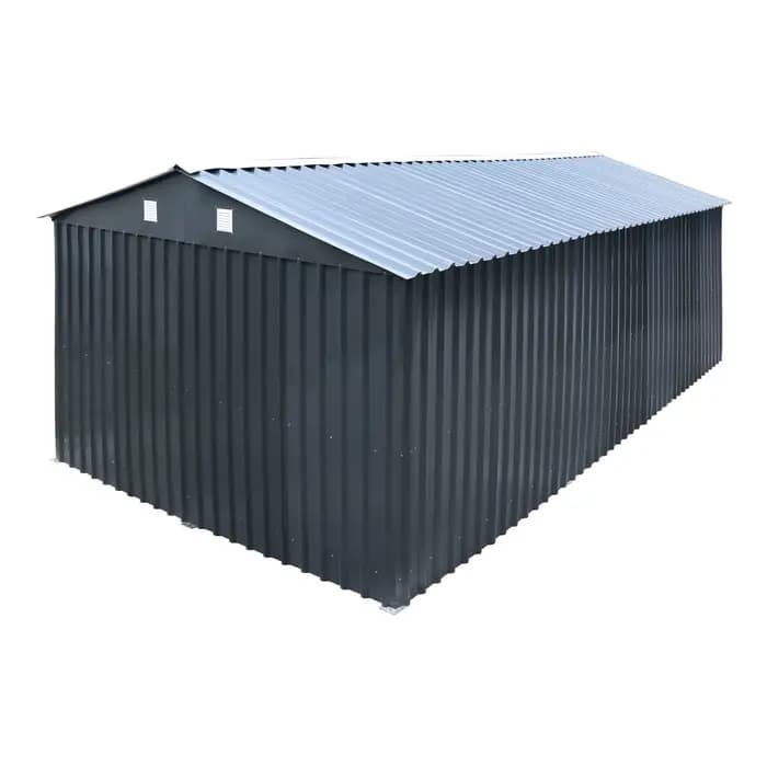 Abri de jardin portable en acier galvanisé