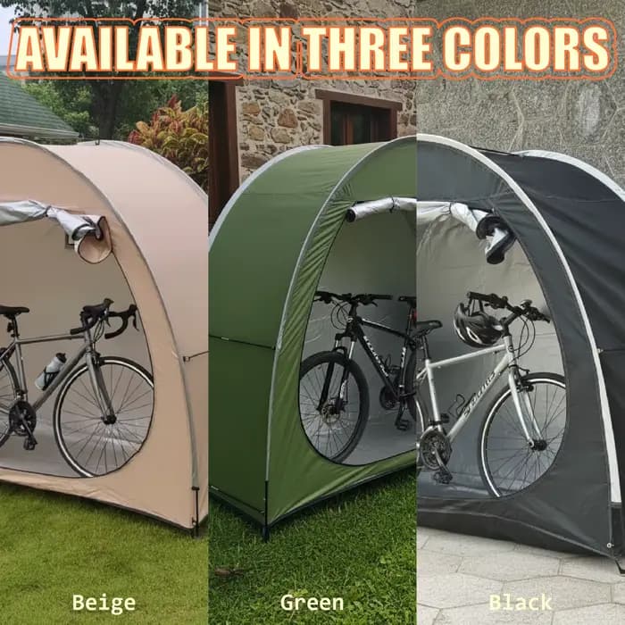 Abri de vélo portable pour l'extérieur