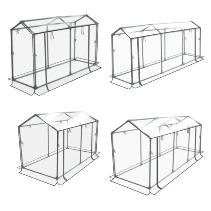 Tente transparente pour plantes