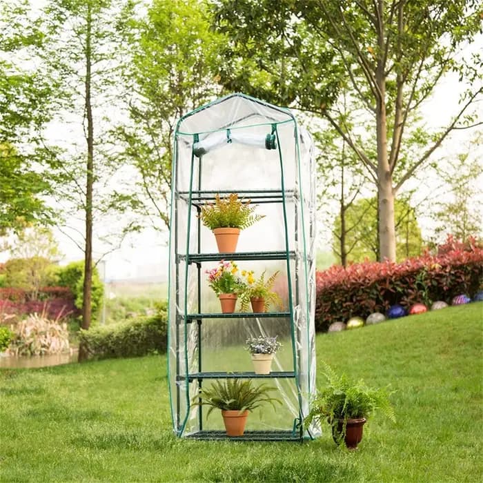 Serre de jardin en PVC pour plantes domestiques