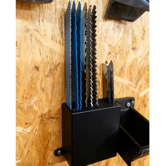 Boîte de rangement murale anti-inclinaison pour atelier