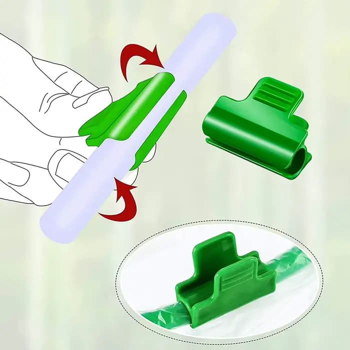 Pinces de serre en plastique