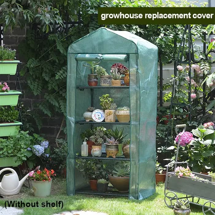 Mini couvercle de serre de jardin à 4 niveaux
