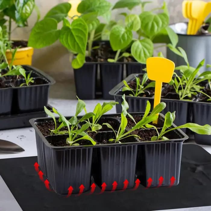 Tapis chauffant pour plantes à 3 températures réglables