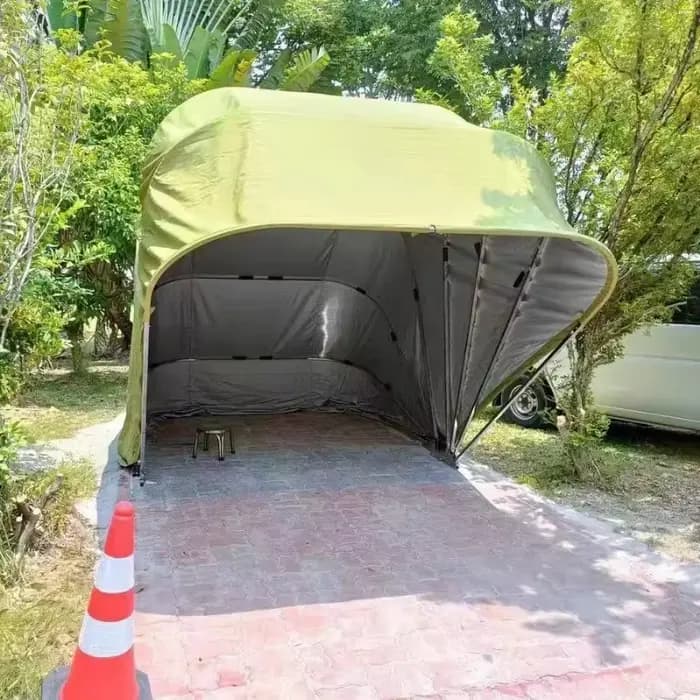 Carport manuel Simple pliant