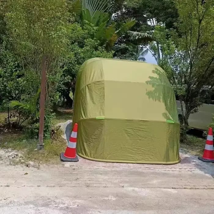 Carport manuel Simple pliant