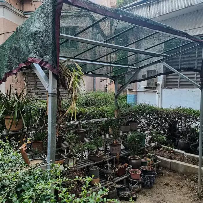 Voile d'ombrage pour plantes de jardin