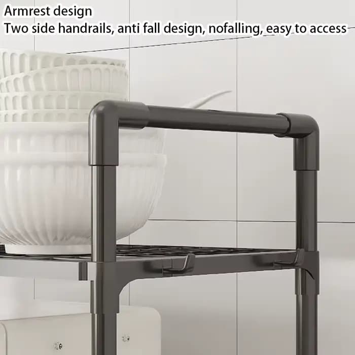 Étagère de rangement verticale à 4/5 niveaux