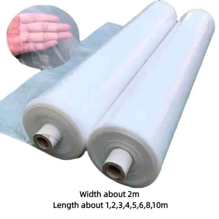 Film de protection Transparent en plastique pour serre