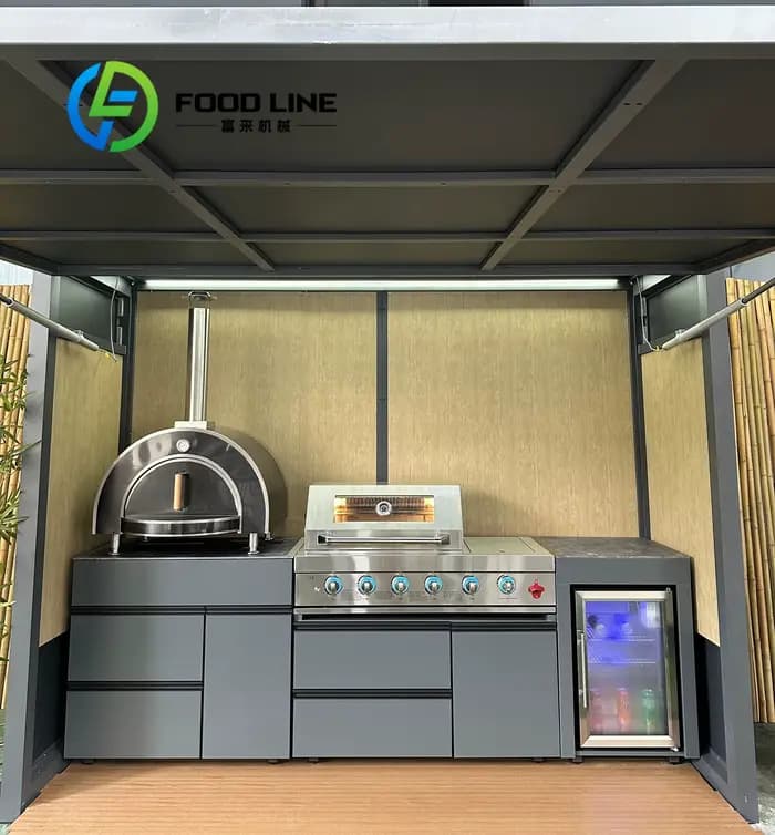 Abri de barbecue en acier inoxydable de qualité supérieure