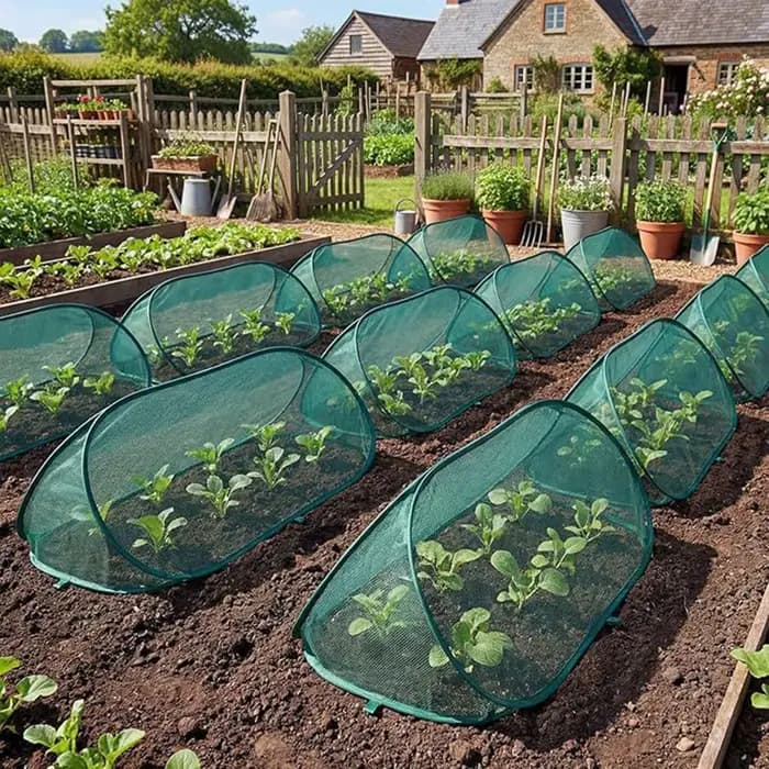 Couverture en filet pour plantes de jardin