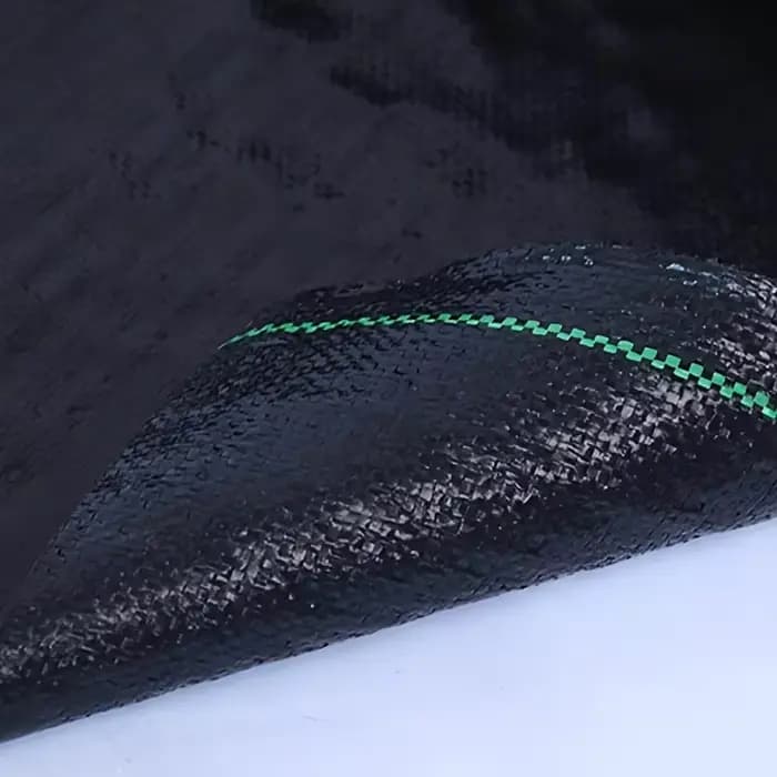Toile de paillage robuste de 5 m pour aménagement paysager