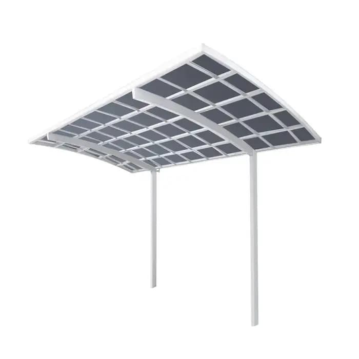 Carport en aluminium en porte-à-faux personnalisé 5x3m